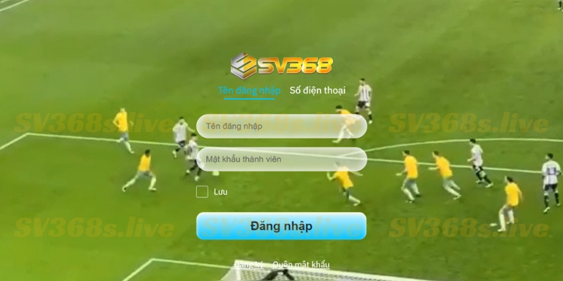 Đăng nhập Sv368s.live