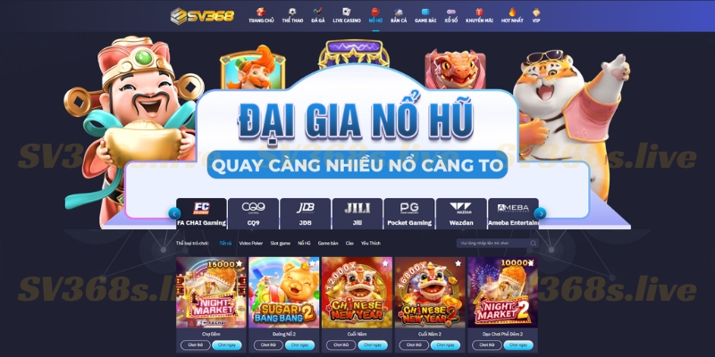 Nổ hũ Sv368s.live